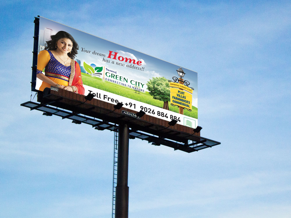 swaraaj_Green-City-Hoarding